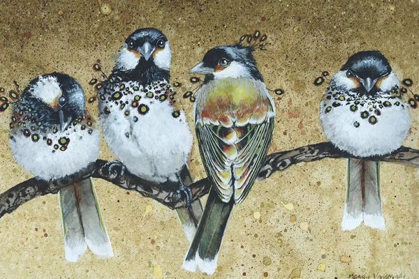 Dreamy Watercolor Artists: The Quirks by Maggie Vandewalle