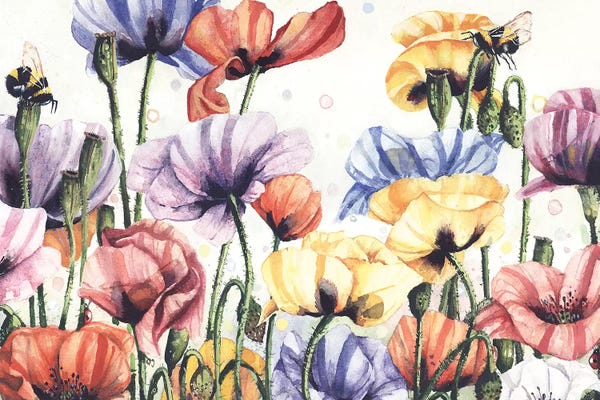 Dreamy Watercolor Artists: The Tipplers by Maggie Vandewalle