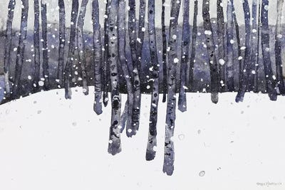 Study In Blue by Maggie Vandewalle framed wall art