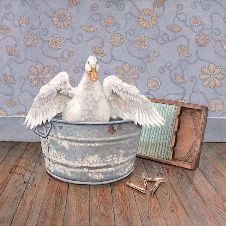 Rubadub Duck by Marvindale wall art