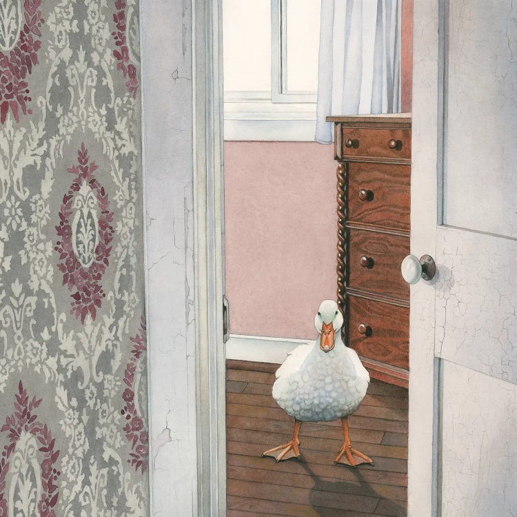 Unexpected Duck by Marvindale wall art