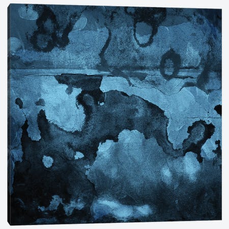 Burn Blue Canvas Print #MVI12} by Milli Villa Art Print