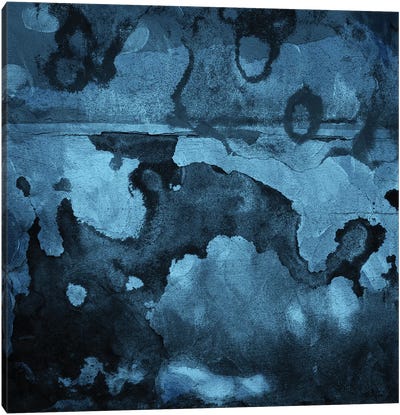 Burn Blue Canvas Art Print