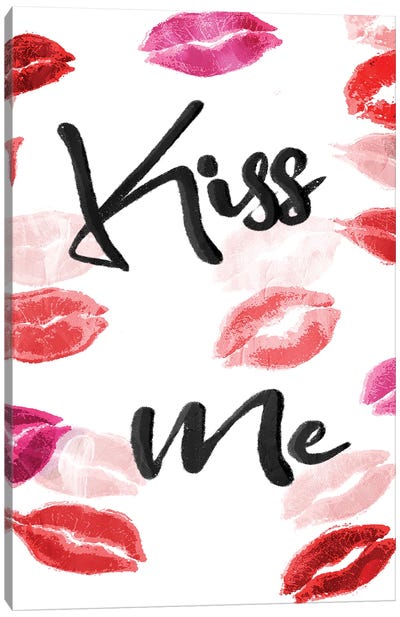 Kiss Me Canvas Art Print