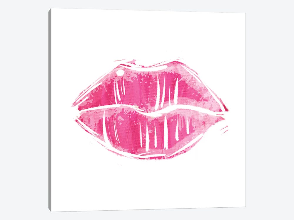 Pink Lips by Milli Villa 1-piece Art Print