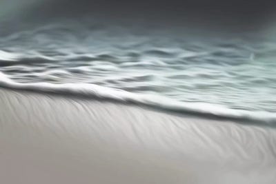 Water Cool Abstracts by Milli Villa framed canvas print