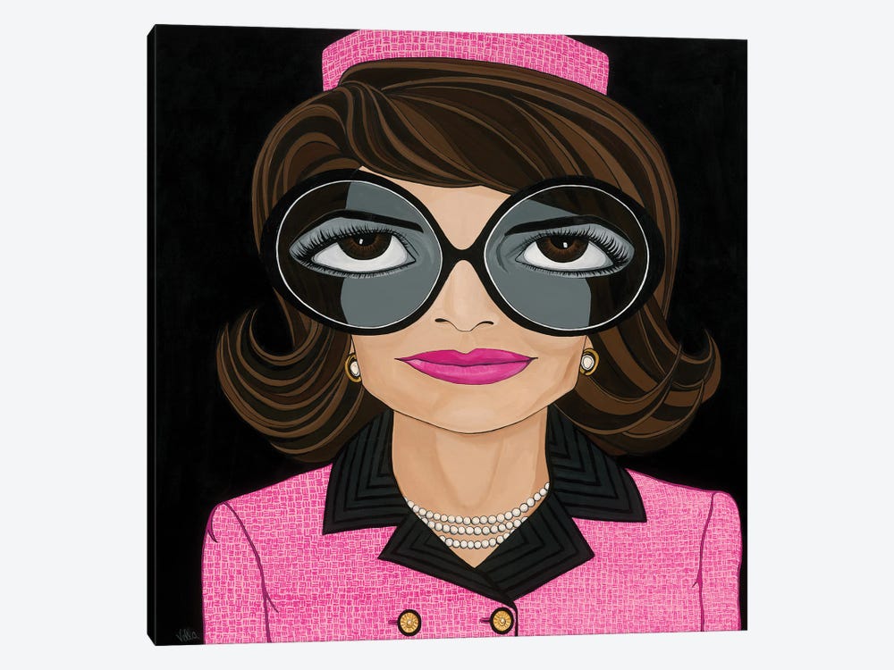 First Lady- Jackie Kennedy by Michelle Vella 1-piece Art Print