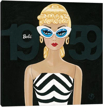 My 1959 Barbie Doll Canvas Art Print - Toys & Collectibles