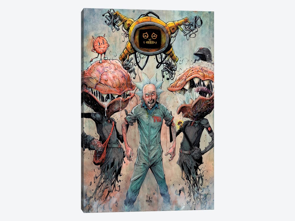 Rick Variant by Marcelo Ventura 1-piece Canvas Art
