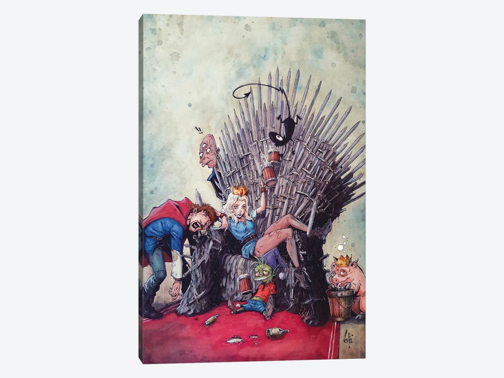 Disenchantment Game Of Thrones by Marcelo Ventura 1-piece Canvas Print