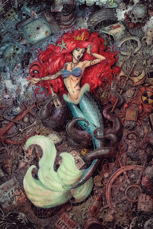 The End Of Ariel by Marcelo Ventura wall art