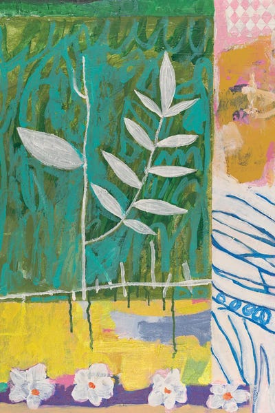 La Botanique by Marisol Evora metal wall art