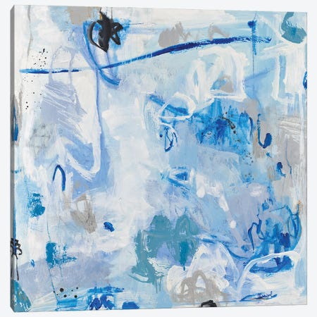 Blue Seduction Canvas Print #MVR4} by Marisol Evora Canvas Art