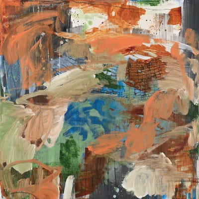 Old Town by Marisol Evora metal wall art