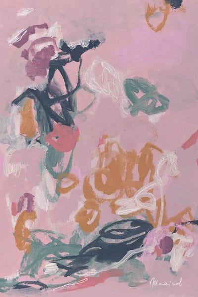 Large Wall Art & Big Canvas Prints: La Vie En Rose by Marisol Evora