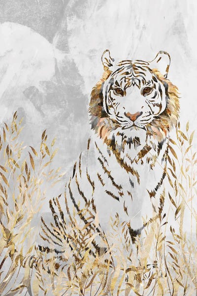 Sarah Manovski: White Gold Tiger by Sarah Manovski