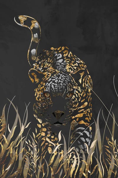 Jaguars: Black Gold Jaguar by Sarah Manovski