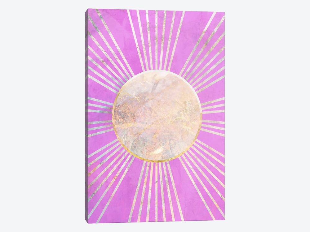 Barbie Pink Sun Rays by Sarah Manovski 1-piece Canvas Print