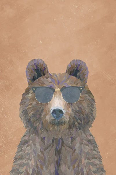 Sarah Manovski: Cool Brown Bear by Sarah Manovski