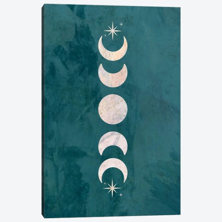 Moon Phases Canvas Print #MVS176} by Sarah Manovski Canvas Art Print