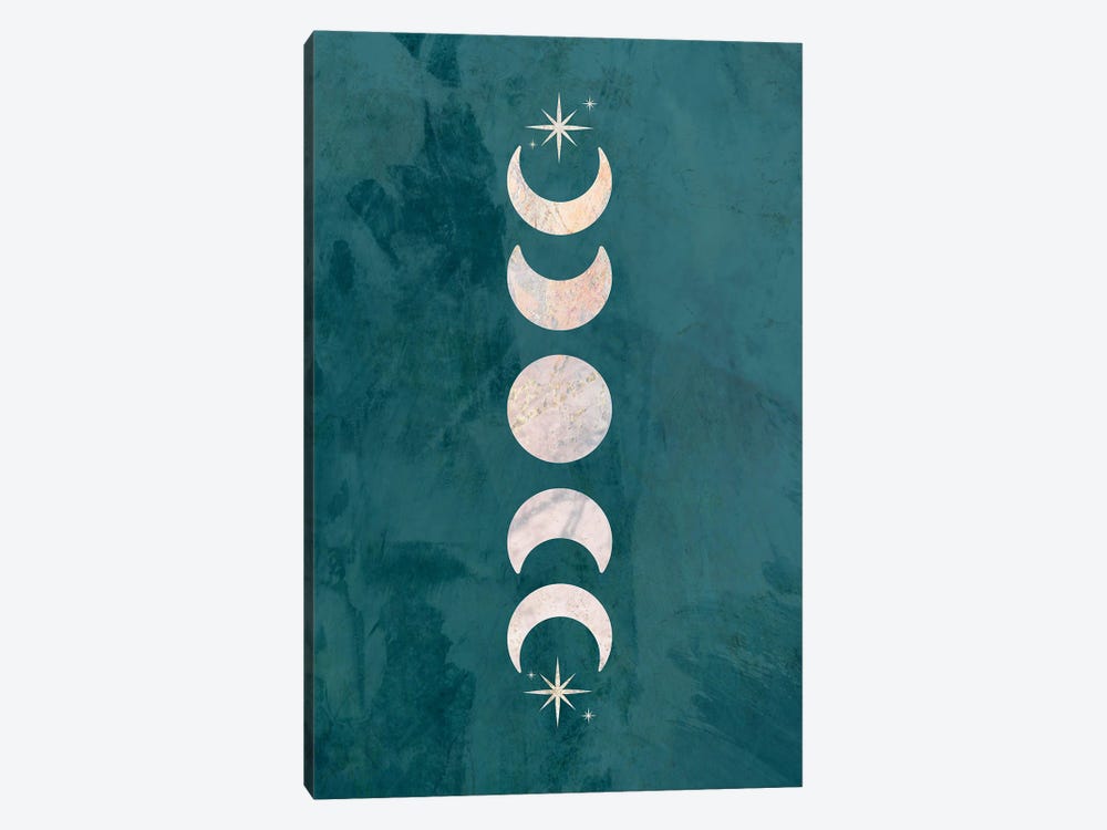 Moon Phases by Sarah Manovski 1-piece Canvas Print