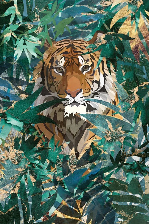 Tiger In The Jungle