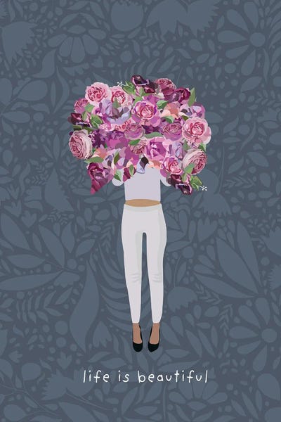 Floral & Botanical Patterns: Life Is Beautiful by Sarah Manovski