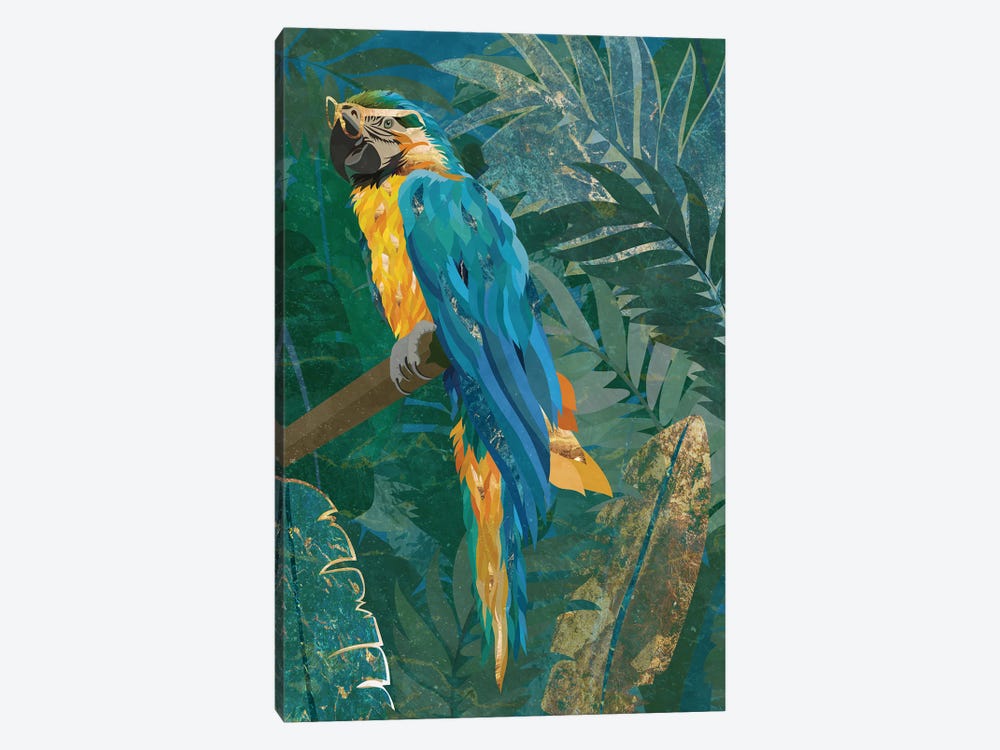 Macaw In The Jungle by Sarah Manovski 1-piece Art Print