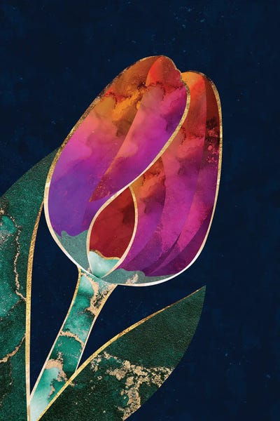Sarah Manovski: Metallic Tulip by Sarah Manovski