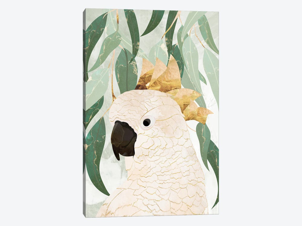 Sydney Opera Cockatoo by Sarah Manovski 1-piece Canvas Art Print