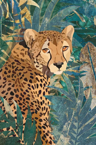 Cheetahs: Cheetah In The Jungle by Sarah Manovski