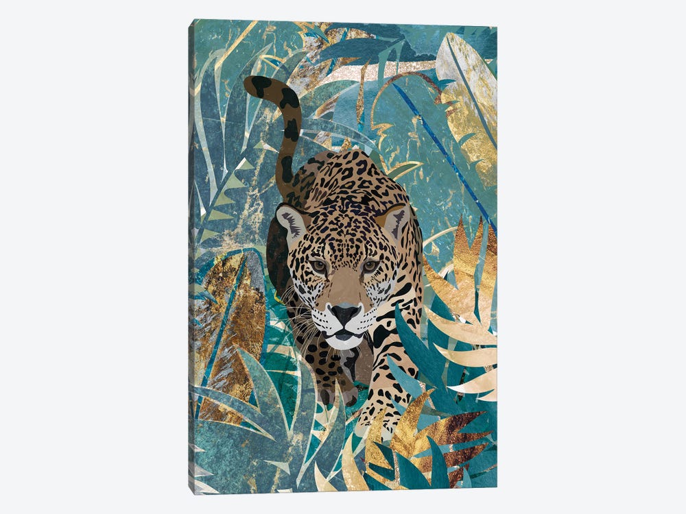Leopard In The Jungle by Sarah Manovski 1-piece Canvas Art