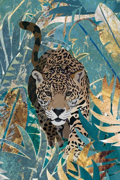 Sarah Manovski: Leopard In The Jungle by Sarah Manovski