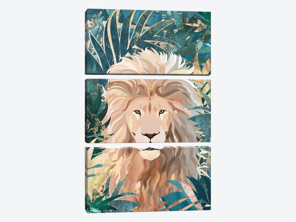 Leo Ion In The Jungle by Sarah Manovski 3-piece Art Print