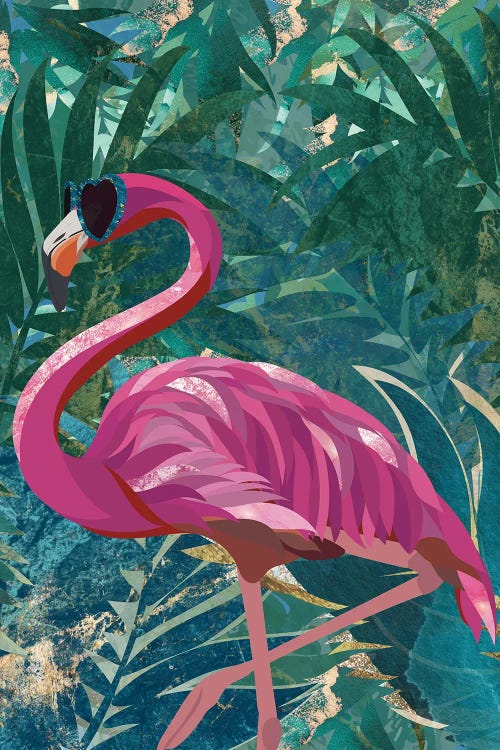 Tropical Rainforest Flamingo