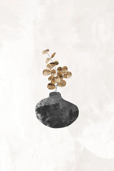 Eucalyptus: Gold Eucalyptus Plant I by Sarah Manovski