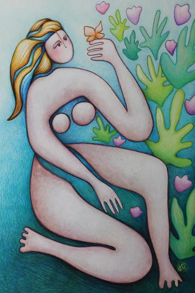 Another Spring by Massimo Vittoriosi metal wall art