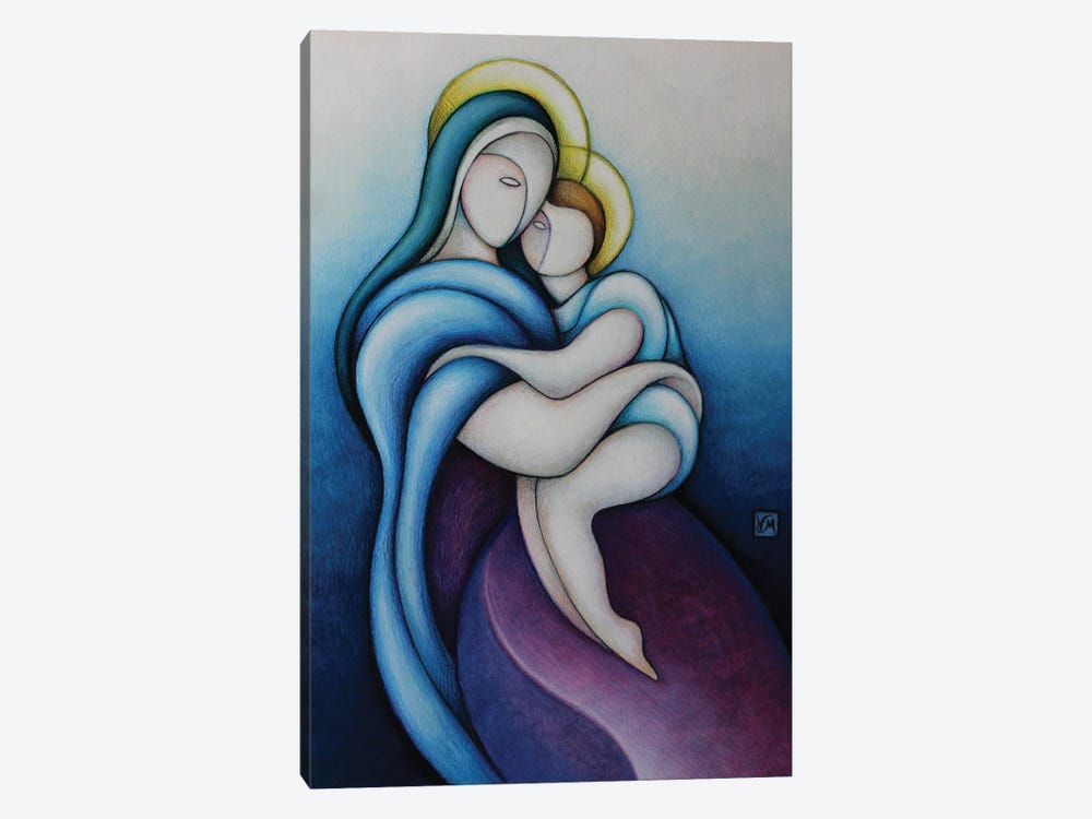 Heavenly Mother by Massimo Vittoriosi 1-piece Canvas Print
