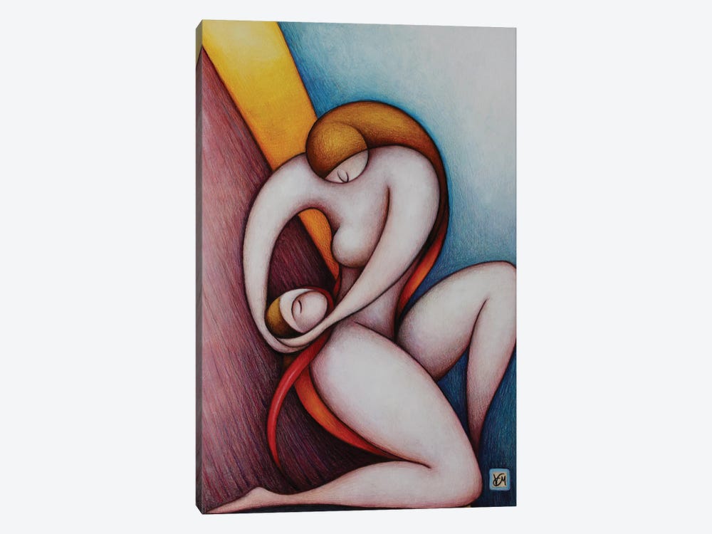 Judith And Holofernes by Massimo Vittoriosi 1-piece Canvas Wall Art