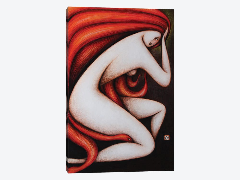 Medusa by Massimo Vittoriosi 1-piece Canvas Art Print