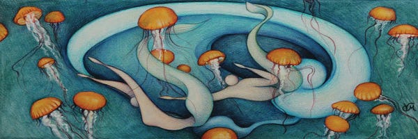 Jellyfish: Playing In The Abyss by Massimo Vittoriosi