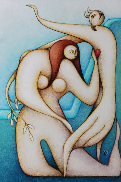 The Nymph And The Satyr