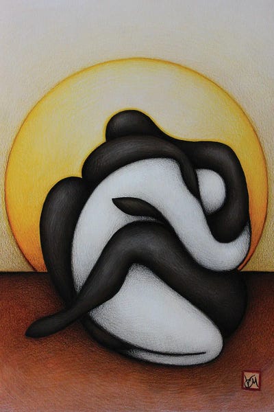 Entanglements: The Power Of A Hug by Massimo Vittoriosi