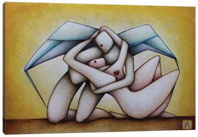 True Love Canvas Art Print - Massimo Vittoriosi