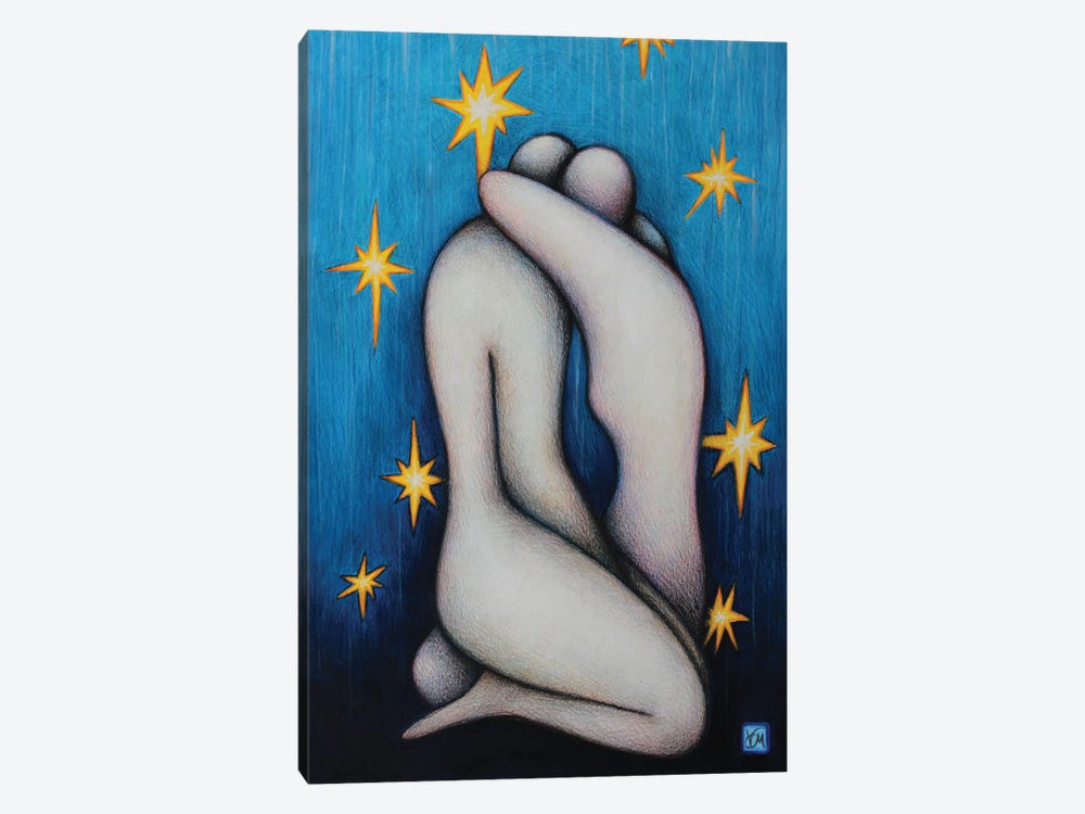 Under A Shower Of Stars by Massimo Vittoriosi 1-piece Canvas Print