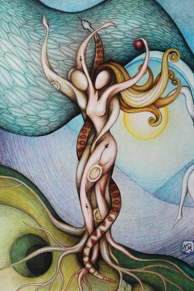 Massimo Vittoriosi: Adam And Eve by Massimo Vittoriosi
