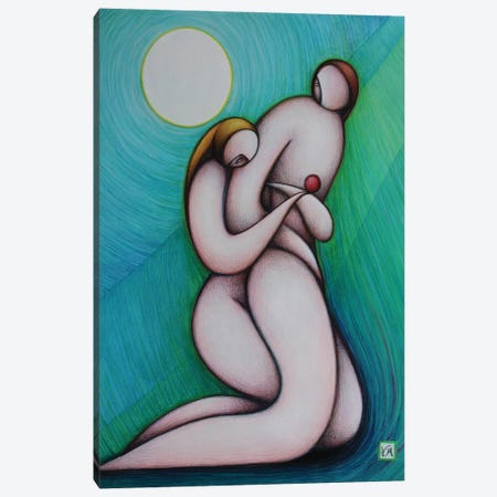 Adam And Eve II Canvas Print #MVT9} by Massimo Vittoriosi Canvas Print