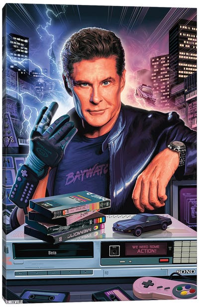 Hoff Canvas Art Print - Limited Edition Video Game Art