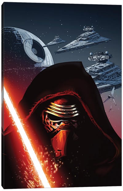 Kylo Canvas Art Print - Star Wars