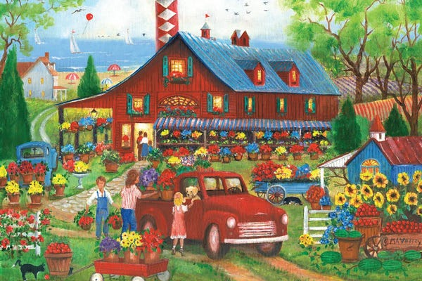 Mary Ann Vessey: Lighthouse Florist by Mary Ann Vessey